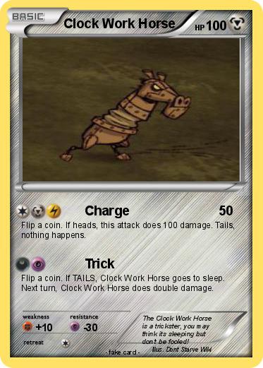 Pokemon Clock Work Horse