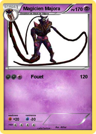 Pokemon Magicien Majora