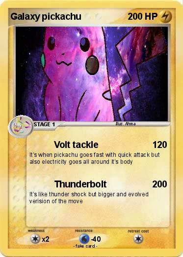 Pokemon Galaxy pickachu