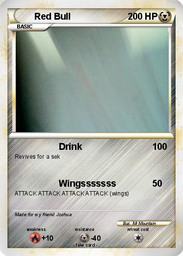 Pokemon Red Bull