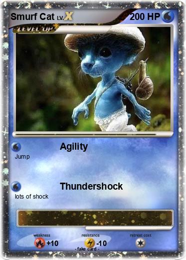 Pokemon Smurf Cat