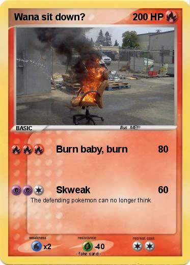 Pokemon Wana sit down?