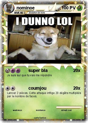 Pokemon nominoe