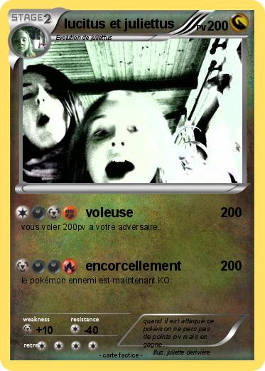 Pokemon lucitus et juliettus