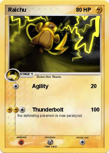 Pokemon Raichu