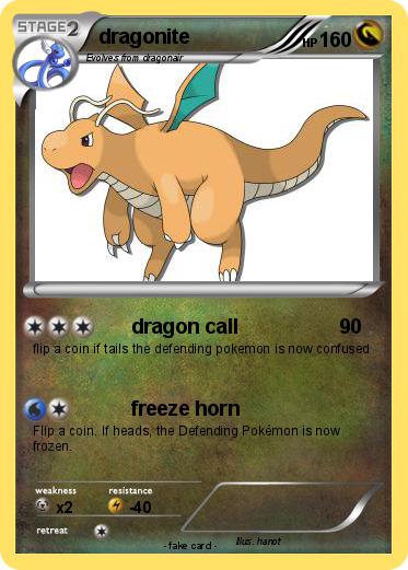 Pokemon dragonite