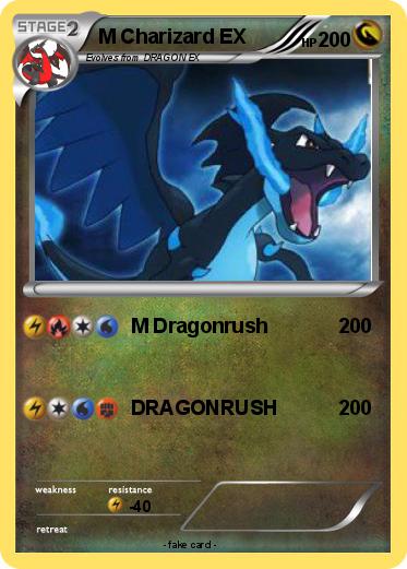 Pokemon M Charizard EX
