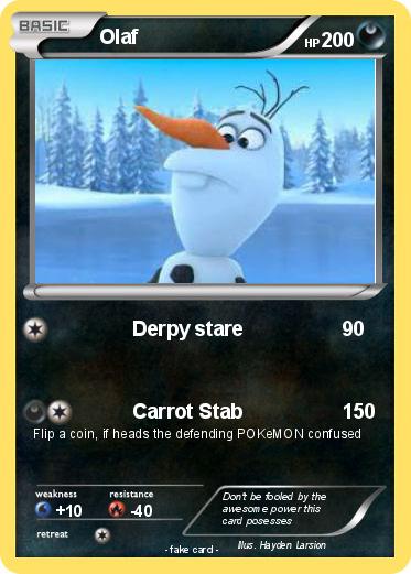 Pokemon Olaf