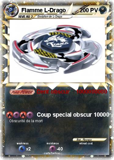 Pokemon Flamme L-Drago