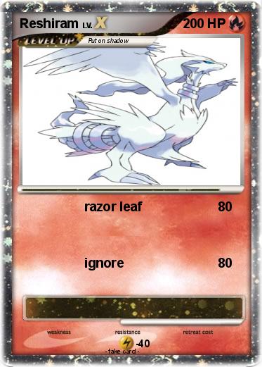 Pokemon Reshiram