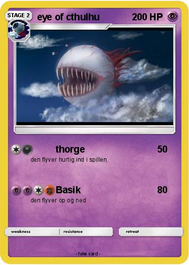 Pokemon eye of cthulhu