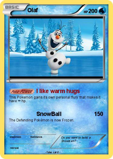 Pokemon Olaf