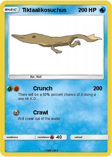 Pokemon Tiktaalikosuchus