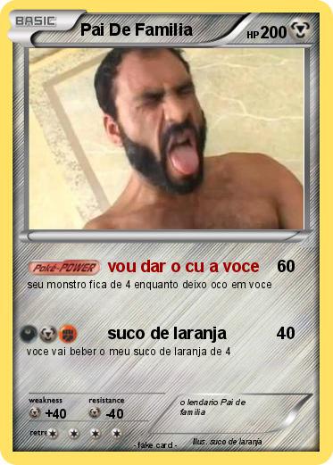 Pokemon Pai De Familia