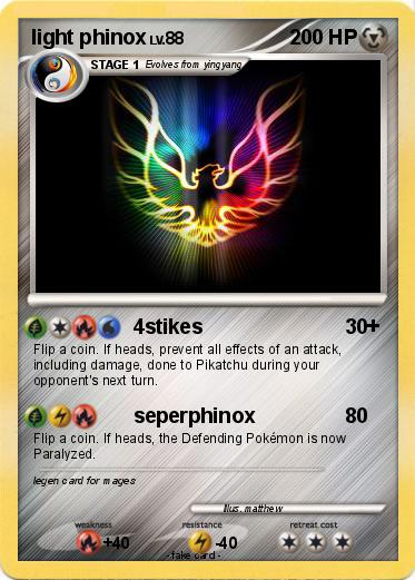 Pokemon light phinox