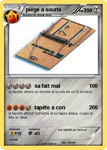 Pokemon piège a souris
