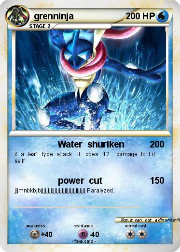 Pokemon grenninja