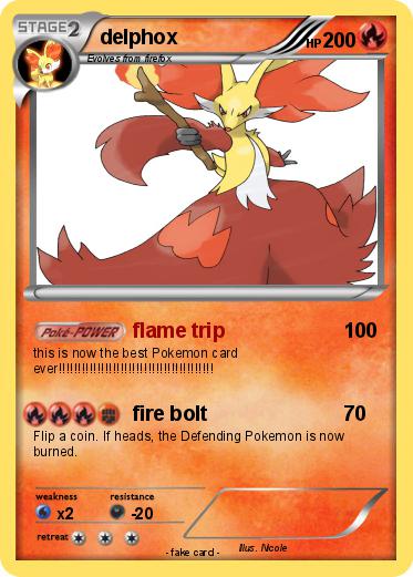 Pokemon delphox