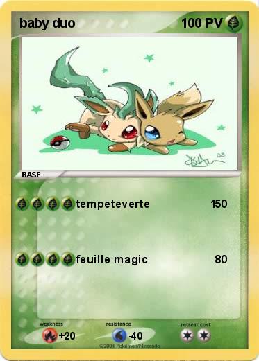 Pokemon baby duo
