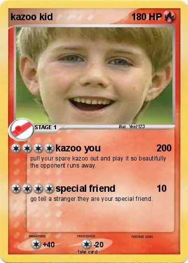 Pokemon kazoo kid