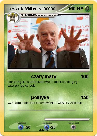 Pokemon Leszek Miller