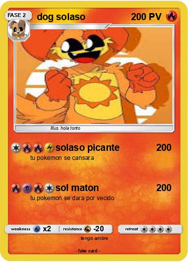 Pokemon dog solaso