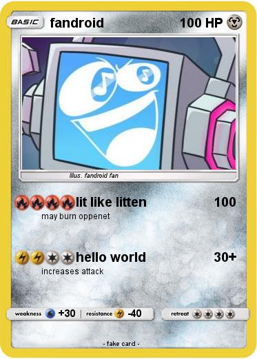 Pokemon fandroid