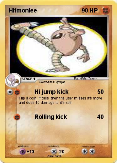 Pokemon Hitmonlee