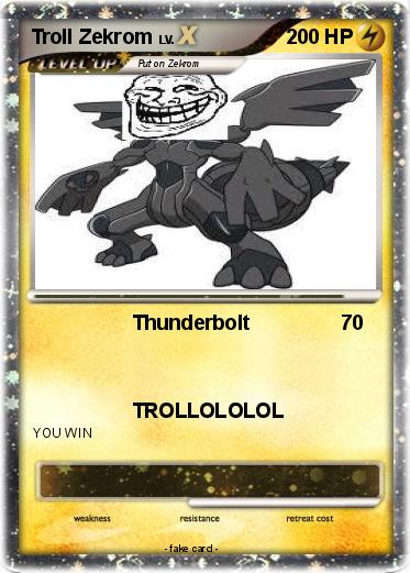 Pokemon Troll Zekrom