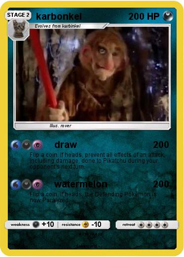 Pokemon karbonkel
