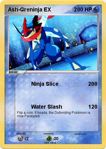 Pokemon Ash-Greninja EX