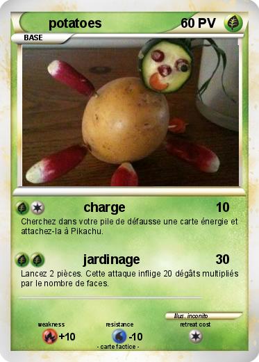 Pokemon potatoes
