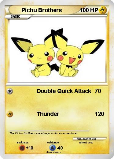 Pokemon Pichu Brothers