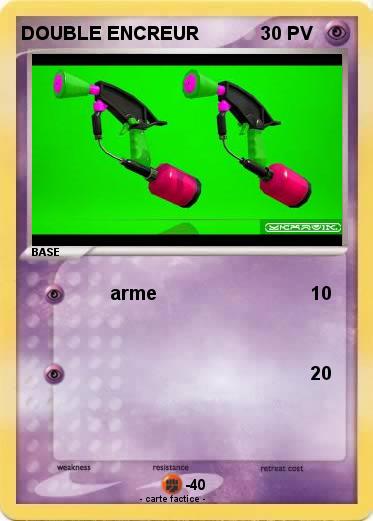 Pokemon DOUBLE ENCREUR
