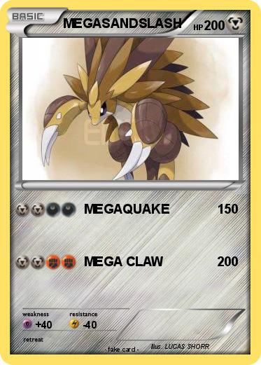Pokemon MEGASANDSLASH