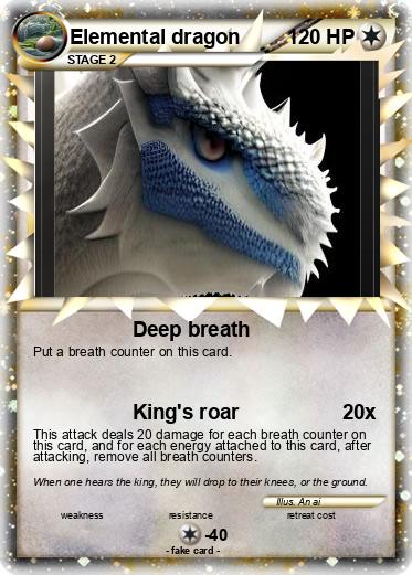 Pokemon Elemental dragon