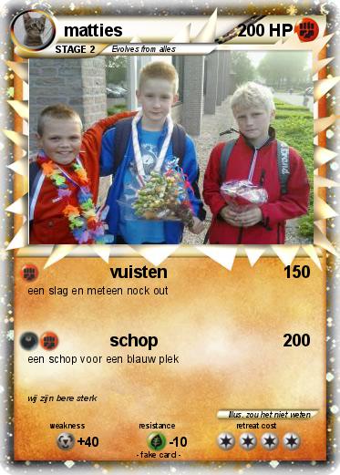 Pokemon matties