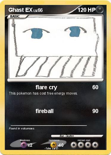 Pokemon Ghast EX