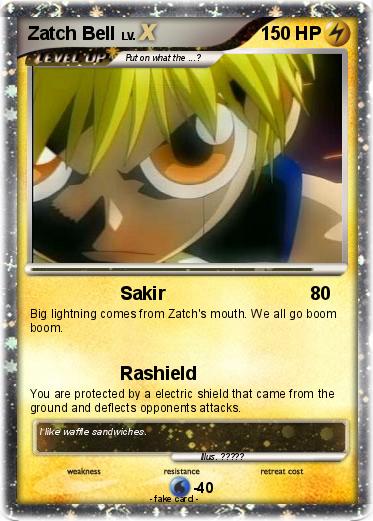 Pokemon Zatch Bell