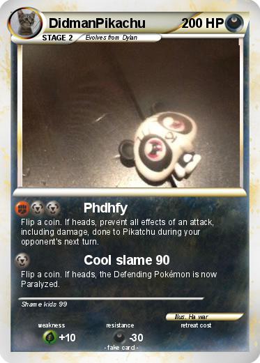 Pokemon DidmanPikachu