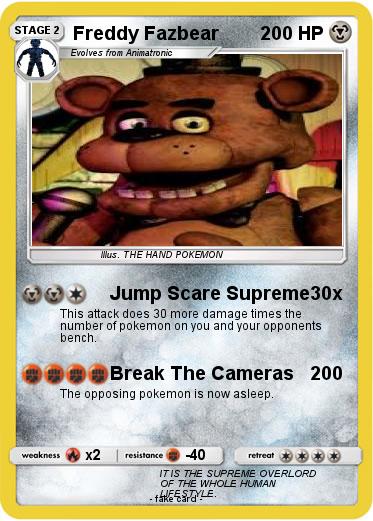 Pokemon Freddy Fazbear