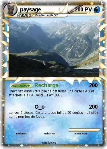 Pokemon paysage