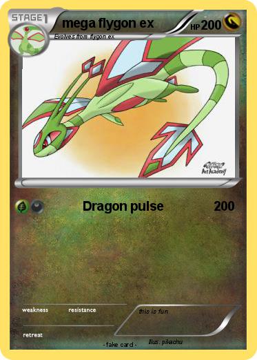 Pokemon mega flygon ex