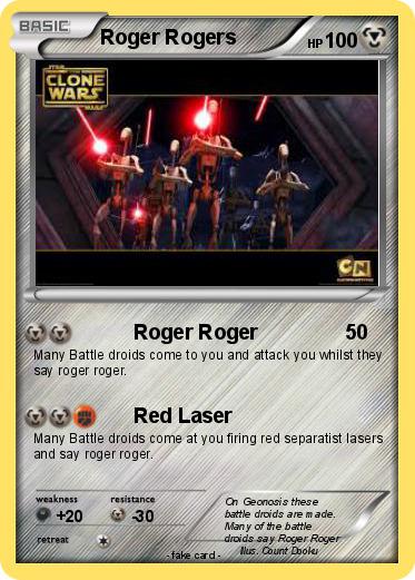 Pokemon Roger Rogers