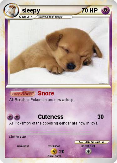 Pokemon sleepy