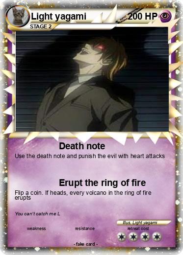 Pokemon Light yagami