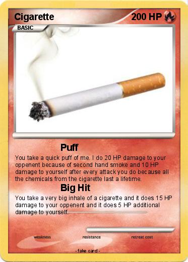 Pokemon Cigarette