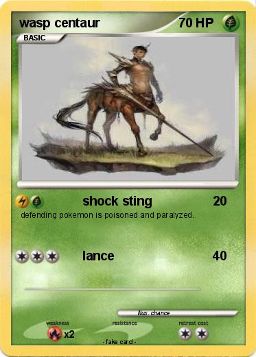 Pokemon wasp centaur