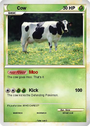 Pokemon Cow
