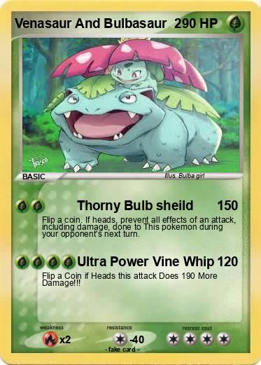 Pokemon Venasaur And Bulbasaur  2